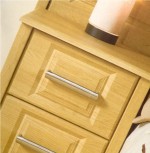 The Countryvale Lissa Oak bedroom design is available from Gee's Kitchens, Bedrooms & Flooring of Kildare.