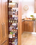 Kitchen Pull out larder - full extension - Kitchen Storage Solutions from Gee's Kitchens, Wardrobes & Flooring of Kildare.